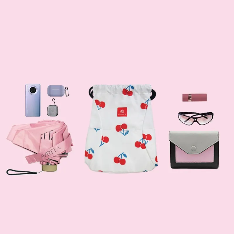 Godspeed 7540426 Складная износостойкая вместительная однокомпонентная стяжная сумка. Запасной походный рюкзак, водонепроницаемый и портативный. Идеально подходит для шопинга, путешествий и в качестве дополнительной переносной сумки.