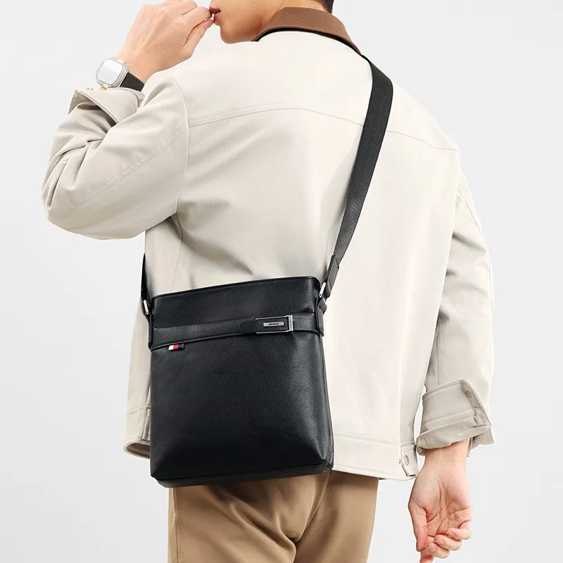 Goshen & 947 Мягкая и износостойкая бизнес наклонная сумка