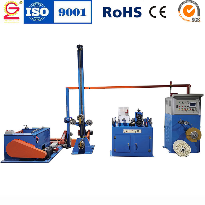 Перемоточная машина для проводов и кабелей