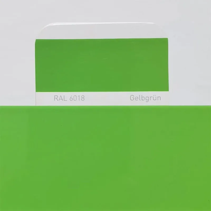 Зелёный порошок для электростатического напыления,  6018