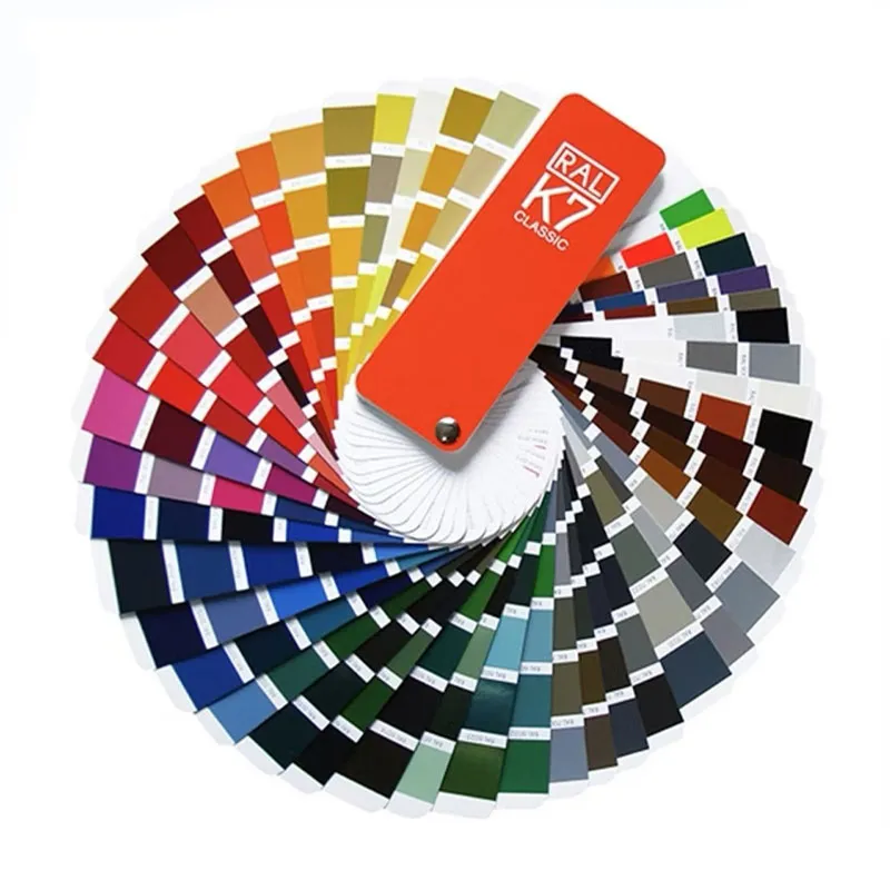 Палитра цветов порошковой краски для электростатического напыления