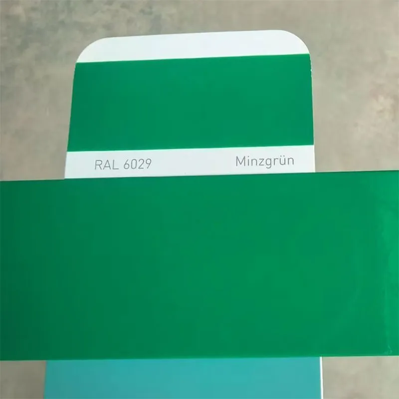 Порошковая краска для распыления напыления Зелёноеарт 6029