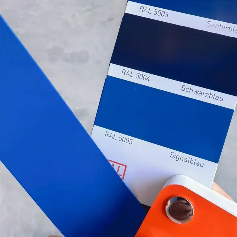 Порошковая краска для распыления напыления Сигнальное синее 5005