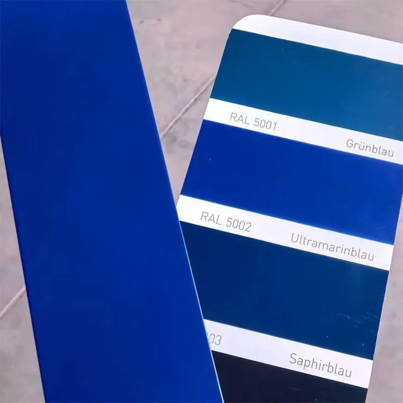 Порошковая краска для распыления напыления Синее 5002