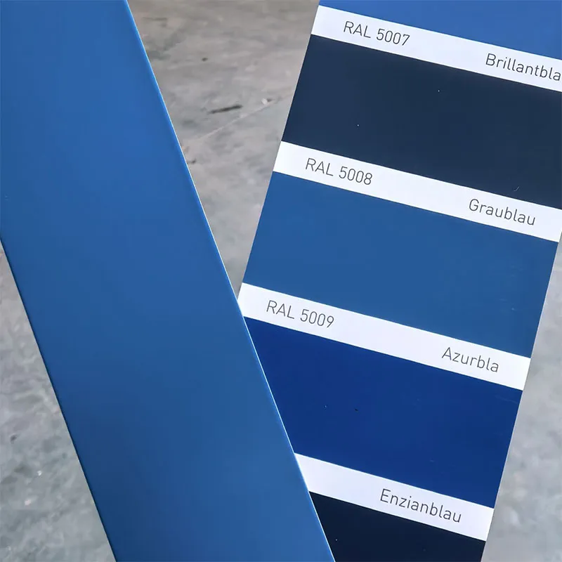 Порошковая краскадля распыления напыления Лазурно-голубое 5009