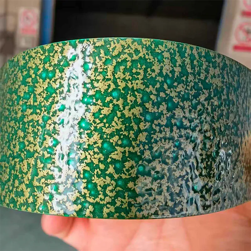 Порошковая краскадля распыления напыления с эффектом зелёной патины меди