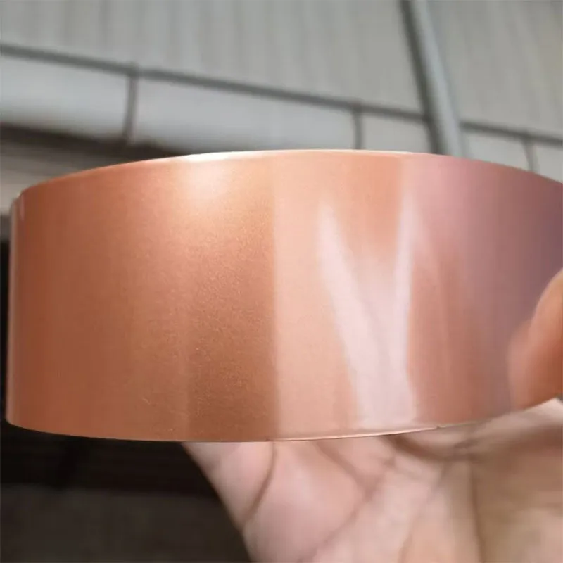 Порошковая краскадля распыления напыления с эффектом розового золота