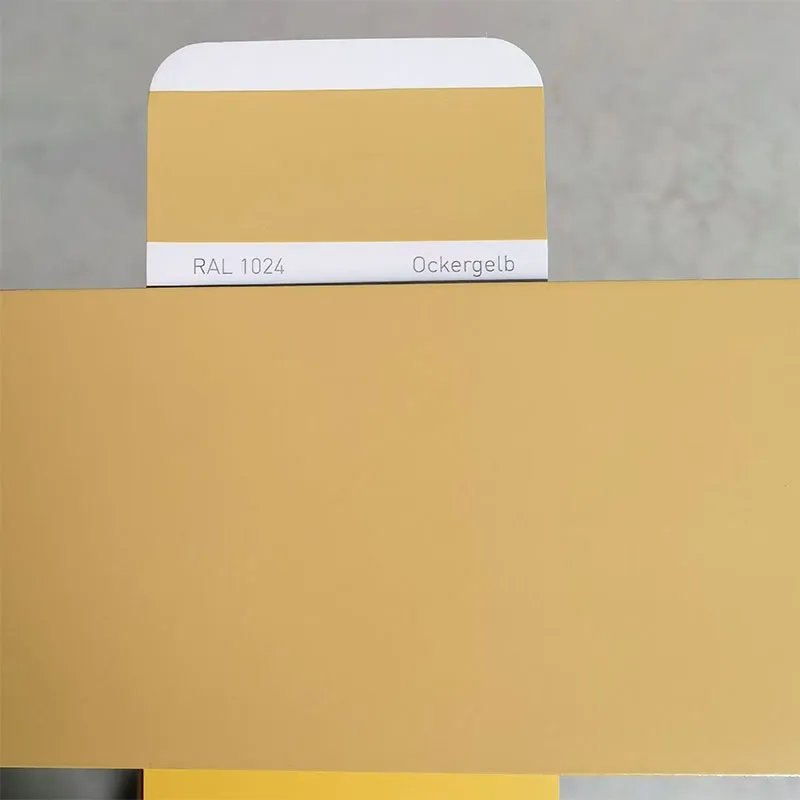 Порошковая покрытия 1024 Жёлто-верблюжий