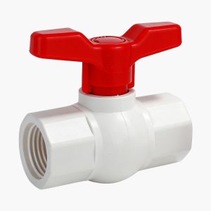 JRV03-PVC-U восьмиугольный шаровой клапан (1)