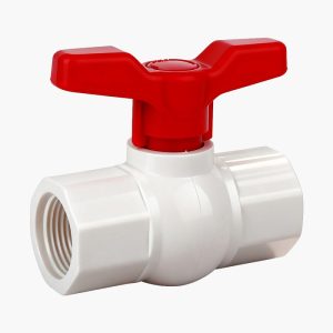 JRV03-PVC-U восьмиугольный шаровой клапан (2)