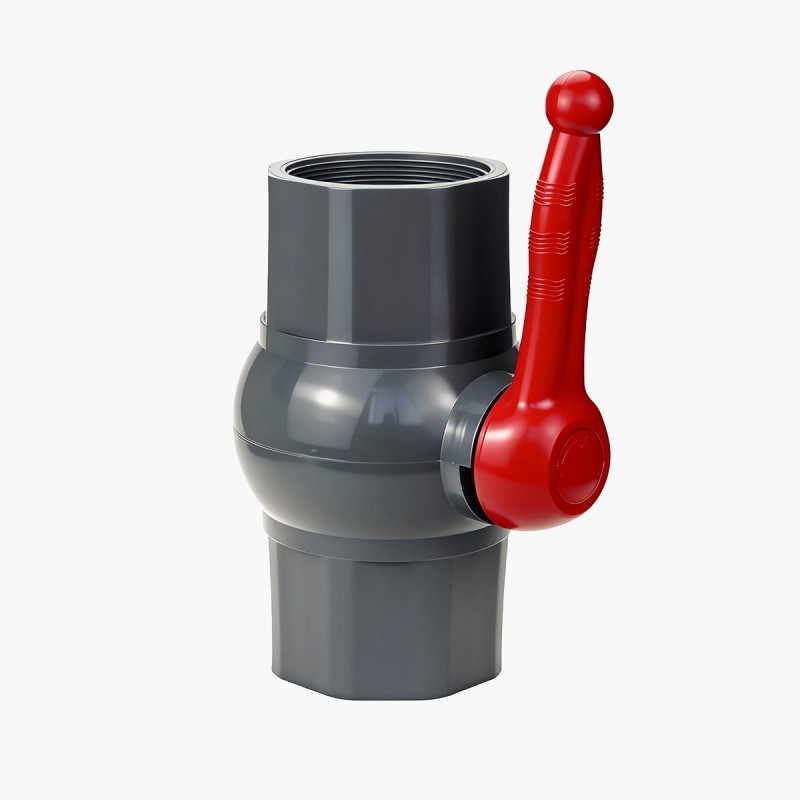 JRV03-PVC-U восьмиугольный шаровой клапан