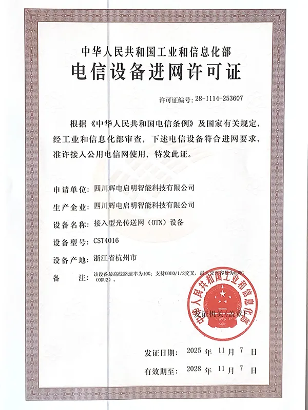 CST4016Лицензия на доступ к сети