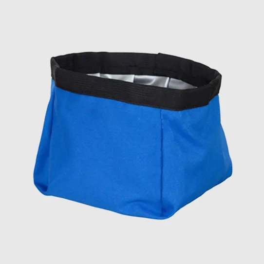 Переносная дорожная миска для домашних животных из ткани “оксифорд”