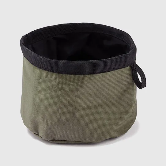 Переносная дорожная миска для домашних животных из ткани “оксифорд”