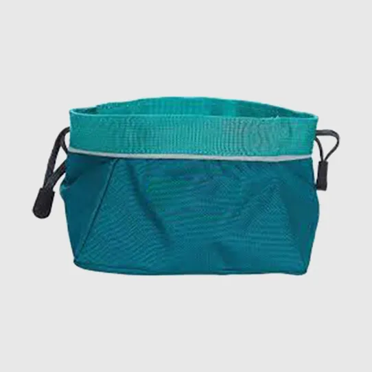 Переносная дорожная миска для домашних животных из ткани “оксифорд”