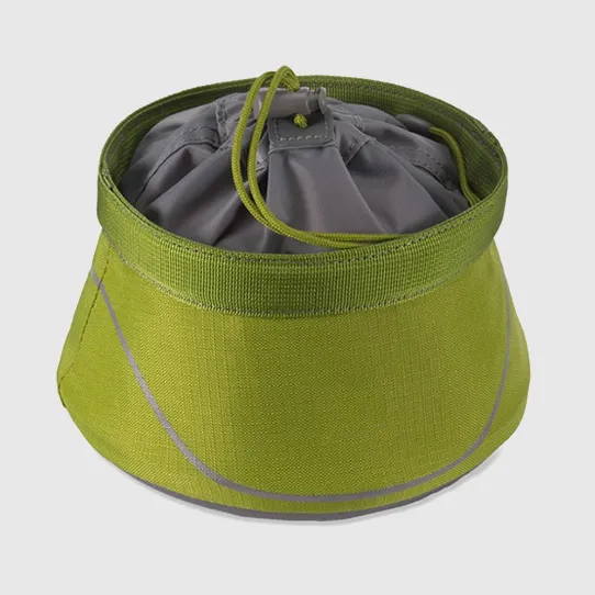 Переносная дорожная миска для домашних животных из ткани “оксифорд”