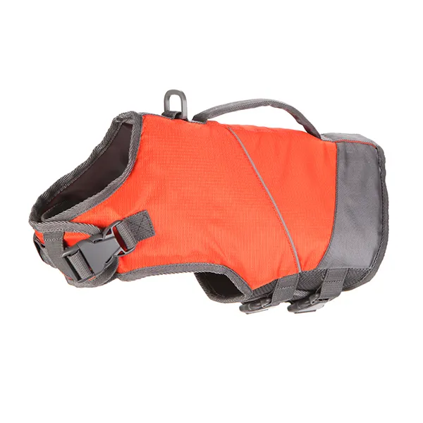 Спасательный жилет для собак из однотонной ткани “оксифорд”