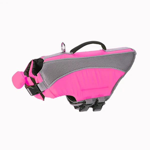 Спасательный жилет для собак из однотонной ткани “оксифорд”