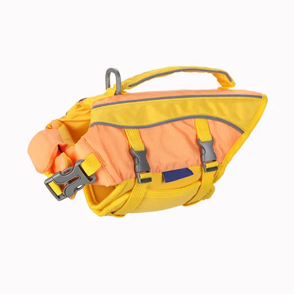 Спасательный жилет для собак из однотонной ткани “оксифорд”