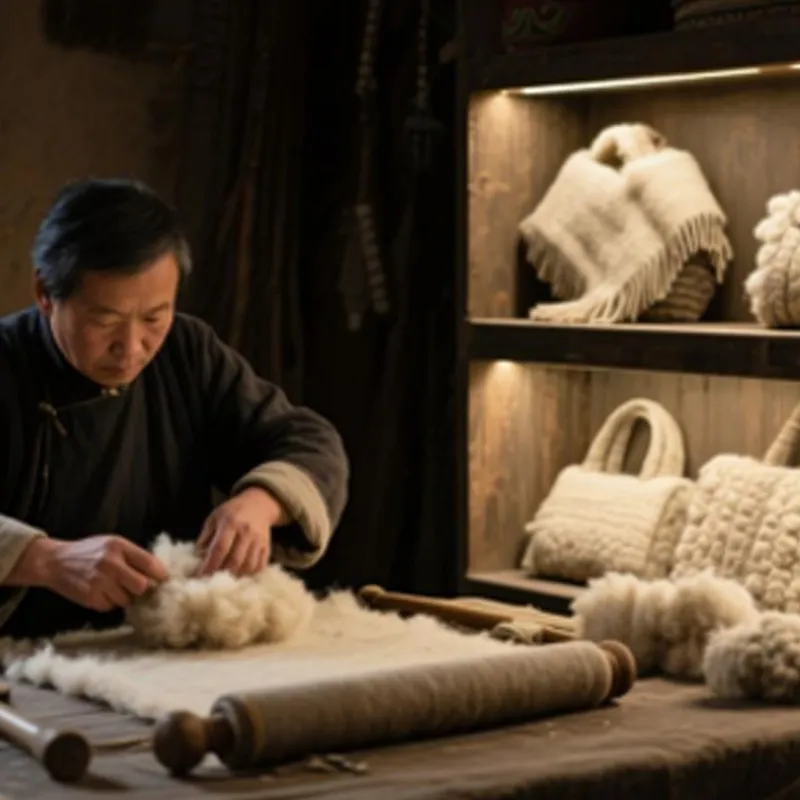 Сочетание традиций и инноваций: кашемировые изделия из Внутренней Монголии открывают новые возможности для «нематериального культурного наследия + моды»