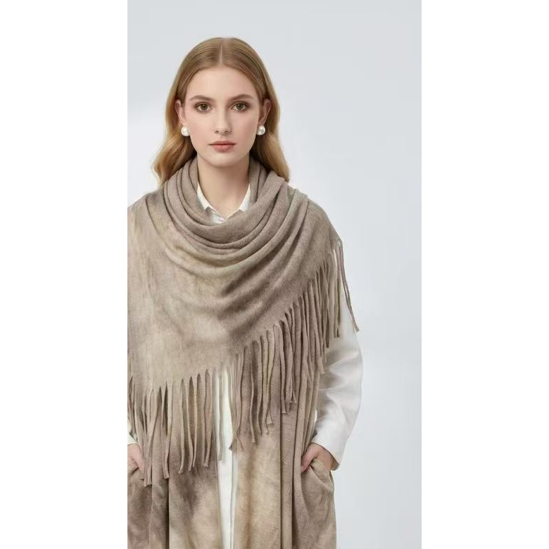 Новые модели шарфа из водорастворимого кашемира 120 штрихов на весну-лето