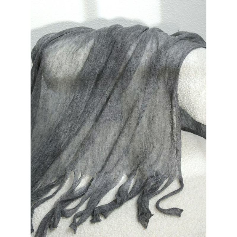 Новые модели шарфа из водорастворимого кашемира 120 штрихов на весну-лето