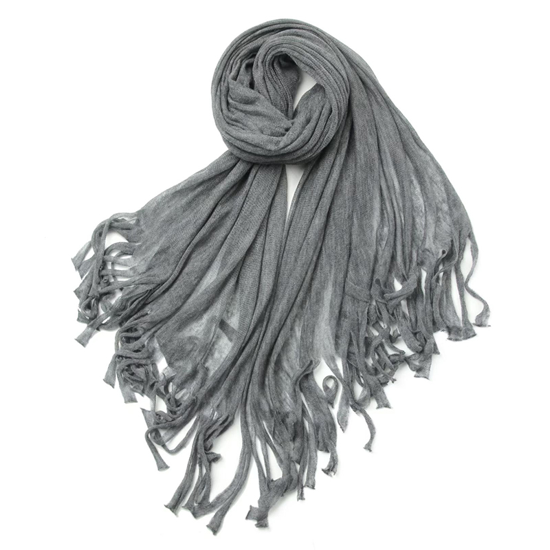 Новые модели шарфа из водорастворимого кашемира 120 штрихов на весну-лето