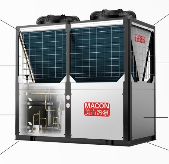 Высокотемпературный тепловой насос MACON 85℃ EVI DC-инвертор 518 (2)