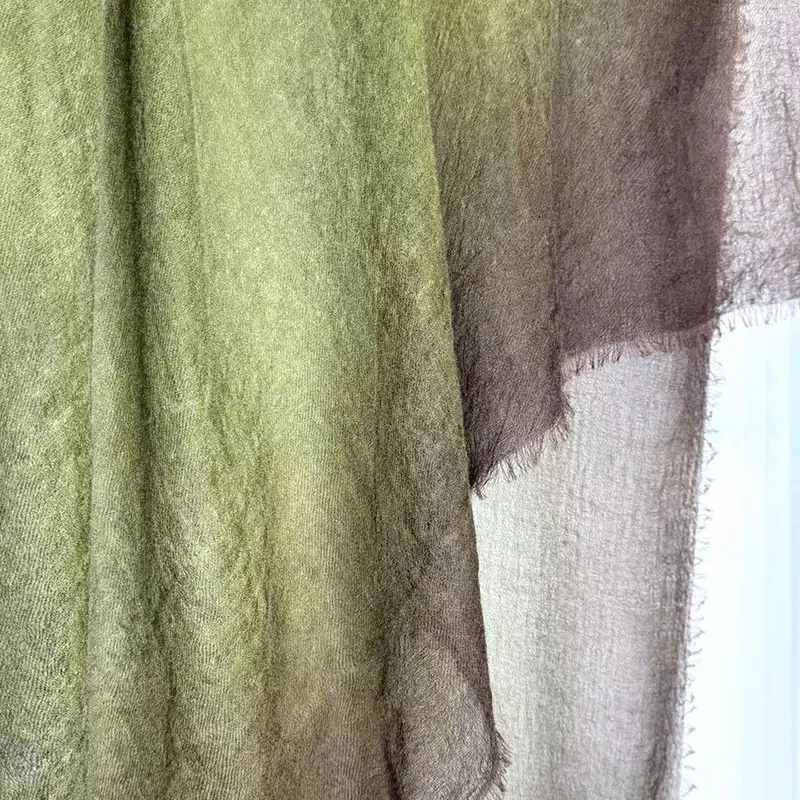 Новое рукодельное пальто из кашемира