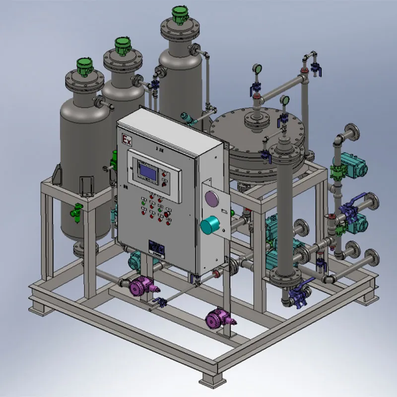 Внедрена новая технология очистки аминных жидко...