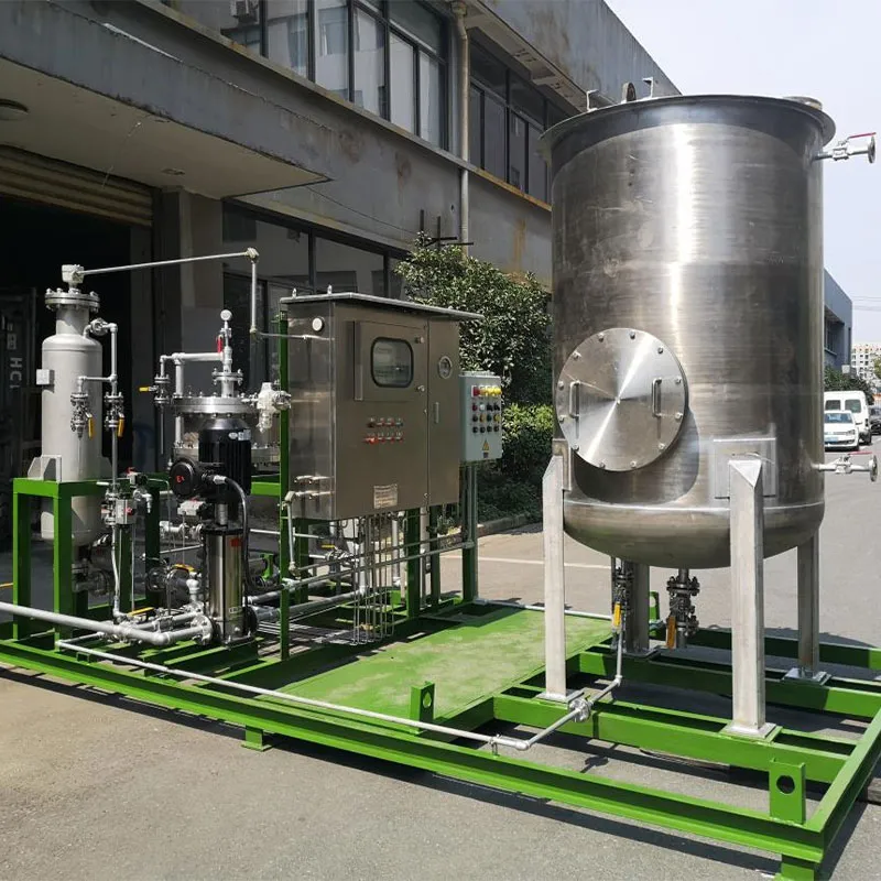 Технология и оборудование для очистки аминового раствора