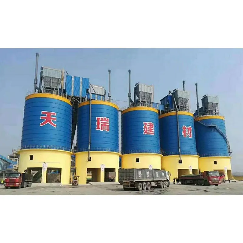 Проект проектирования, изготовления и монтажа стальных силосов для технологической линии по производству строительного заполнителя 2 млн тонн/год и высококачественного искусственного песка ООО Юйчжоу Цемент