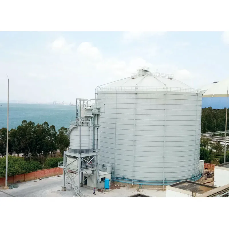 Проект стальных золохранилищ для золы-уноса, реализуемый ООО Цюаньчжоу Теплоэнергетика, входящим в состав Китайской национальной энергетической группы