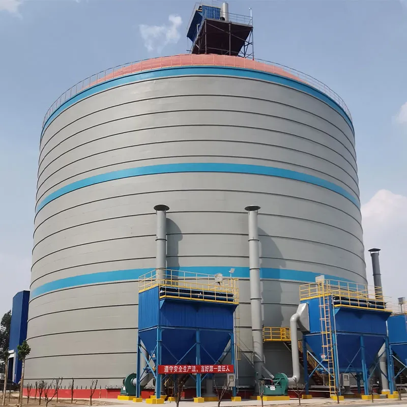 Проект стальных силосов для ООО Дэчжоу Цзинхуа Групп (Пинъюань) Даба Цемент