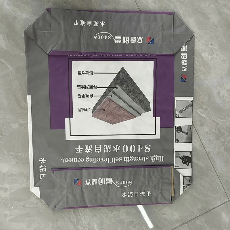 Бумажно-пленочные клапанные мешки с квадратным дном