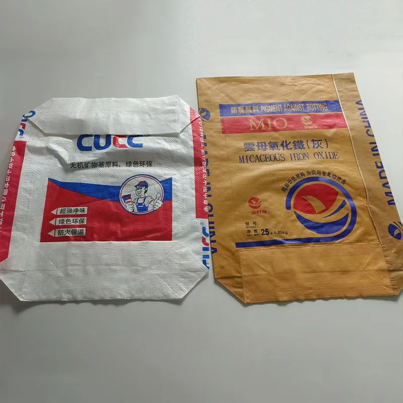 Композитные тканые клапанные мешки с квадратным дном