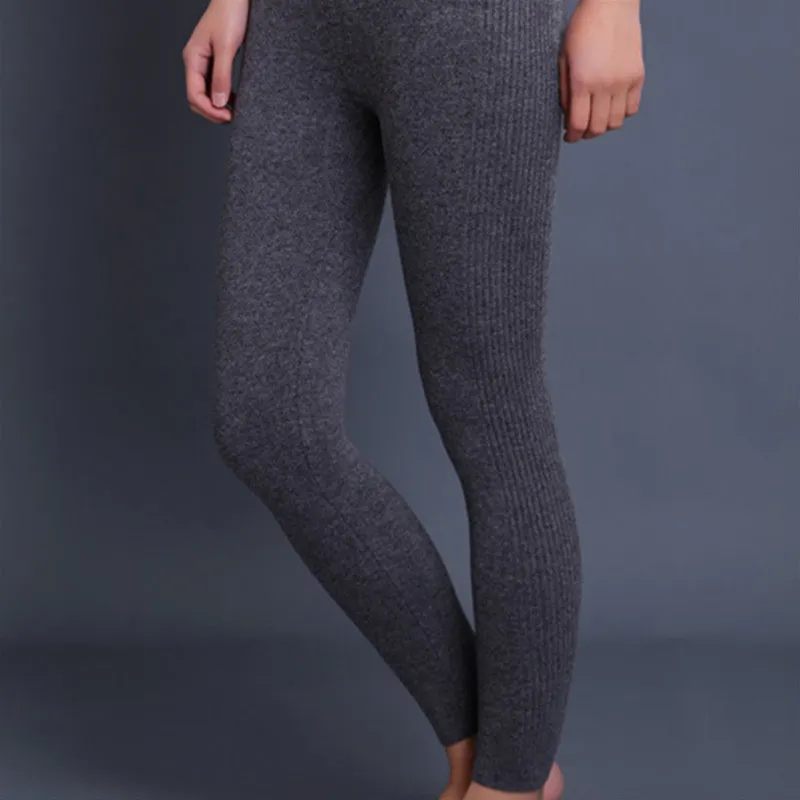 Женские кашемировые брюки — 90% кашемир, женские, бесшовные, леггинсы, осенне-зимние 42290