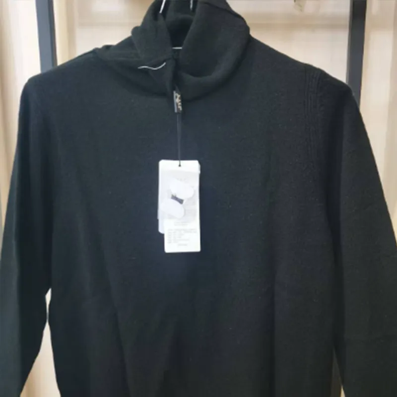 Женский кашемировый свитер — 100% кашемир, стойка-хомутик, высокий воротник, трикотаж, свитер, нижняя блуза 18204