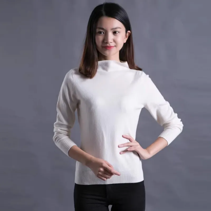 Женский кашемировый свитер — лодочка, пуловер, кофта, трикотаж 11683