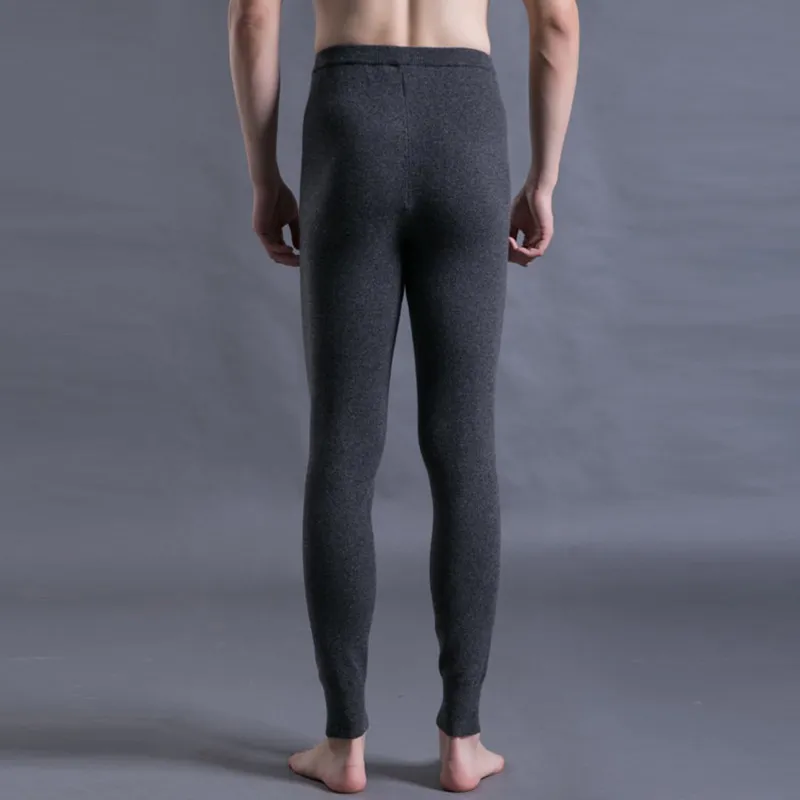 Мужские кашемировые брюки — 90% кашемир, утепленные, повышенной плотности, двойной вязки, эластичные, морозостойкие, комфортные, мягкие, трикотажные, шерстяные 42287