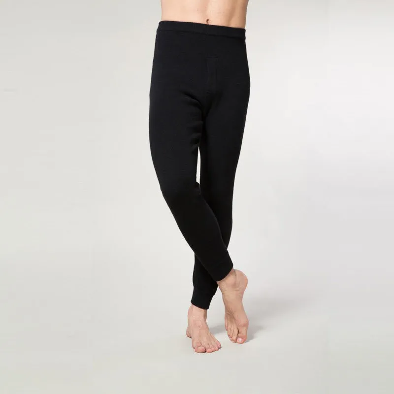 Мужские кашемировые брюки — 90% кашемир, эластичные, утепленные, морозостойкие, комфортные, мягкие, трикотажные, шерстяные 42288