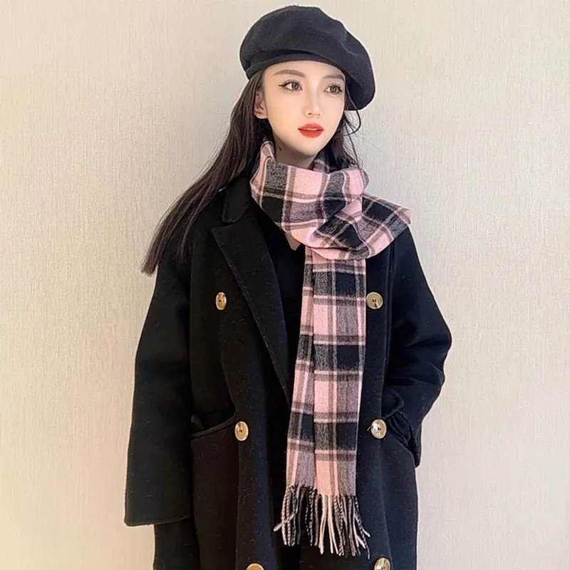 Шарф — 100% кашемир, новый, утепленный 24007