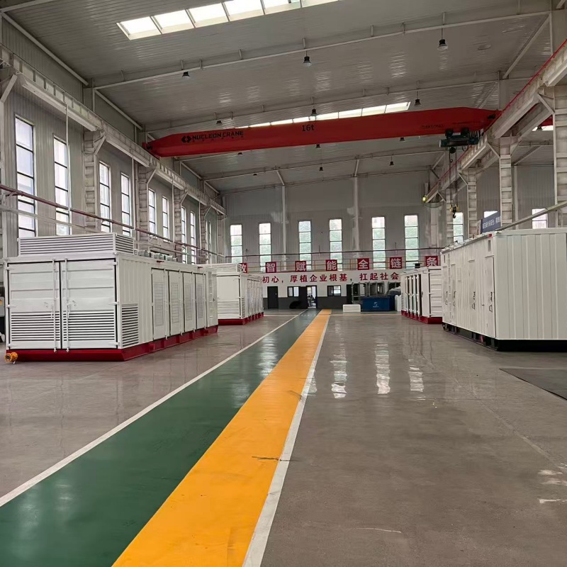 газогенератор 1200~3000 кВт для буровой установки, от производителя Baoji Juling Drilling & Production Equipment