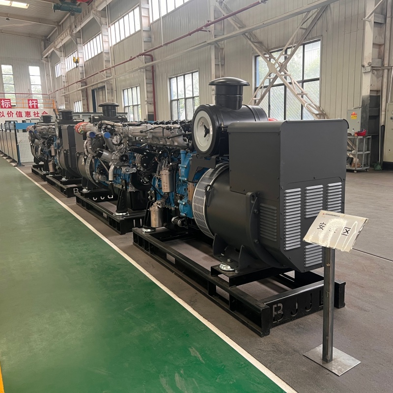 газогенератор 1200~3000 кВт для буровой установки, от производителя Baoji Juling Drilling & Production Equipment