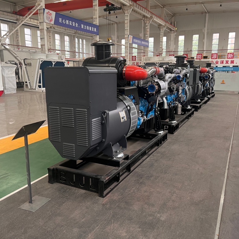 газогенератор 1200~3000 кВт для буровой установки, от производителя Baoji Juling Drilling & Production Equipment