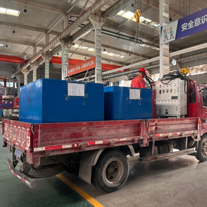 Baoji Juling БуровоеДобывающее Оборудование: завершена отгрузка 2х электрических лебедок для подъема людей и грузов 5 кН / 50 кН для заказчика из Таджикистана