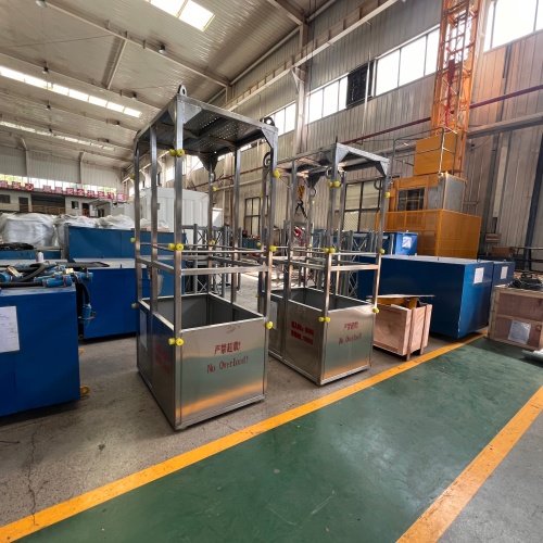 Продукция производителя Baoji Juling: Все изделия бренда Baoji Juling проходят многоступенчатый строгий контроль качества，специализированные погрузочно-разгрузочные платформы для буровых платформ нефтяного и газового месторождения, модель DL/ZR-10, из нержавеющей стали, грузоподъемность 500 кг. Также может использоваться для подъёма в шахтах и строительных работах.