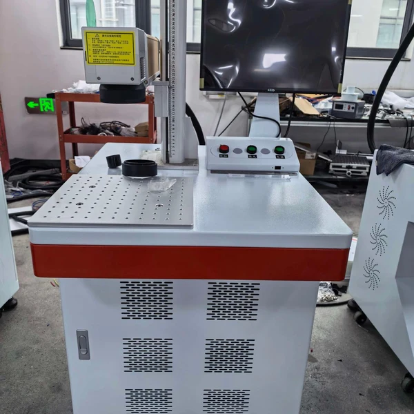 Решение для тонкой маркировки драгоценных металлов | Haiyi 100W настольный волоконный лазерный маркиратор, специальное оборудование для точной гравировки золотых и серебряных хлопьев
