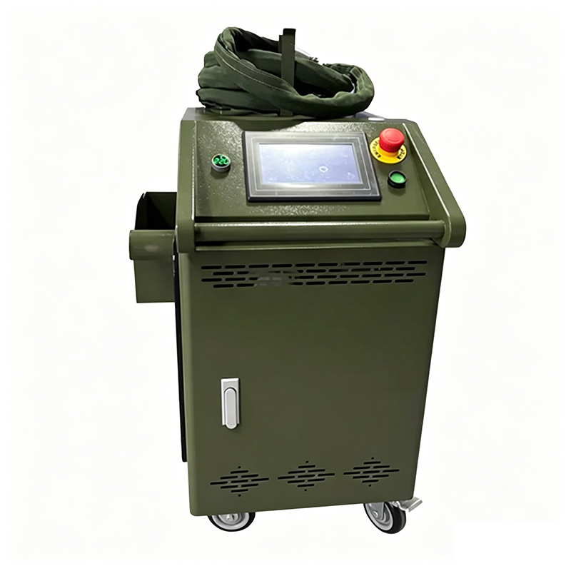 Компания Haiyi laser выпустила корпусную импульсную очистительную машину высокой мощности мощностью 500 Вт/1000 Вт для эффективной очистки объектов тяжелой промышленности