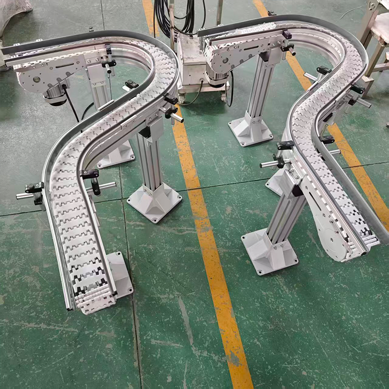 Лёгкий пластинчатый цепной конвейер